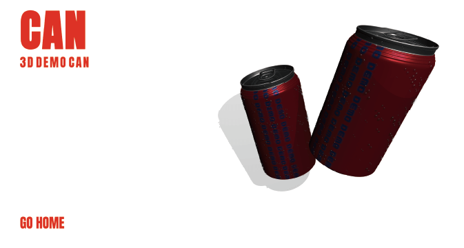 3D Demo Can