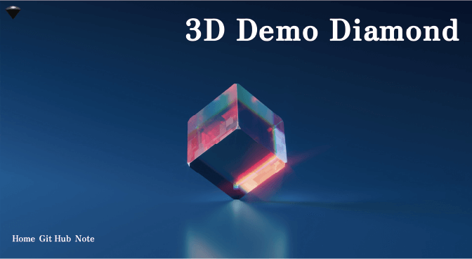 3D Demo Diamond